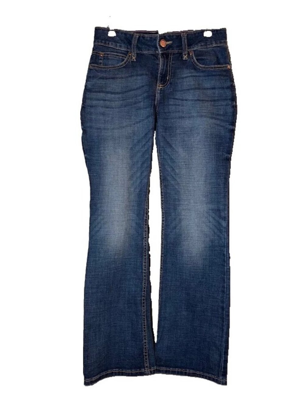 Wrangler Retro Mae Bootcut Jeans 3 x 30 Medium Wash Mid Rise Western Cowgirl EUC